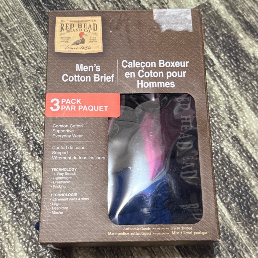 RedHead Men's Cotton Briefs 3-Pack